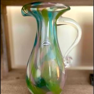 Blenko glass vase